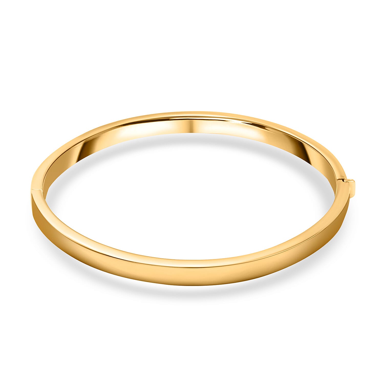 Hatton Garden Close Out -  18K Yellow Gold Bangle (Size 7), Gold Wt. 13.50 Gms