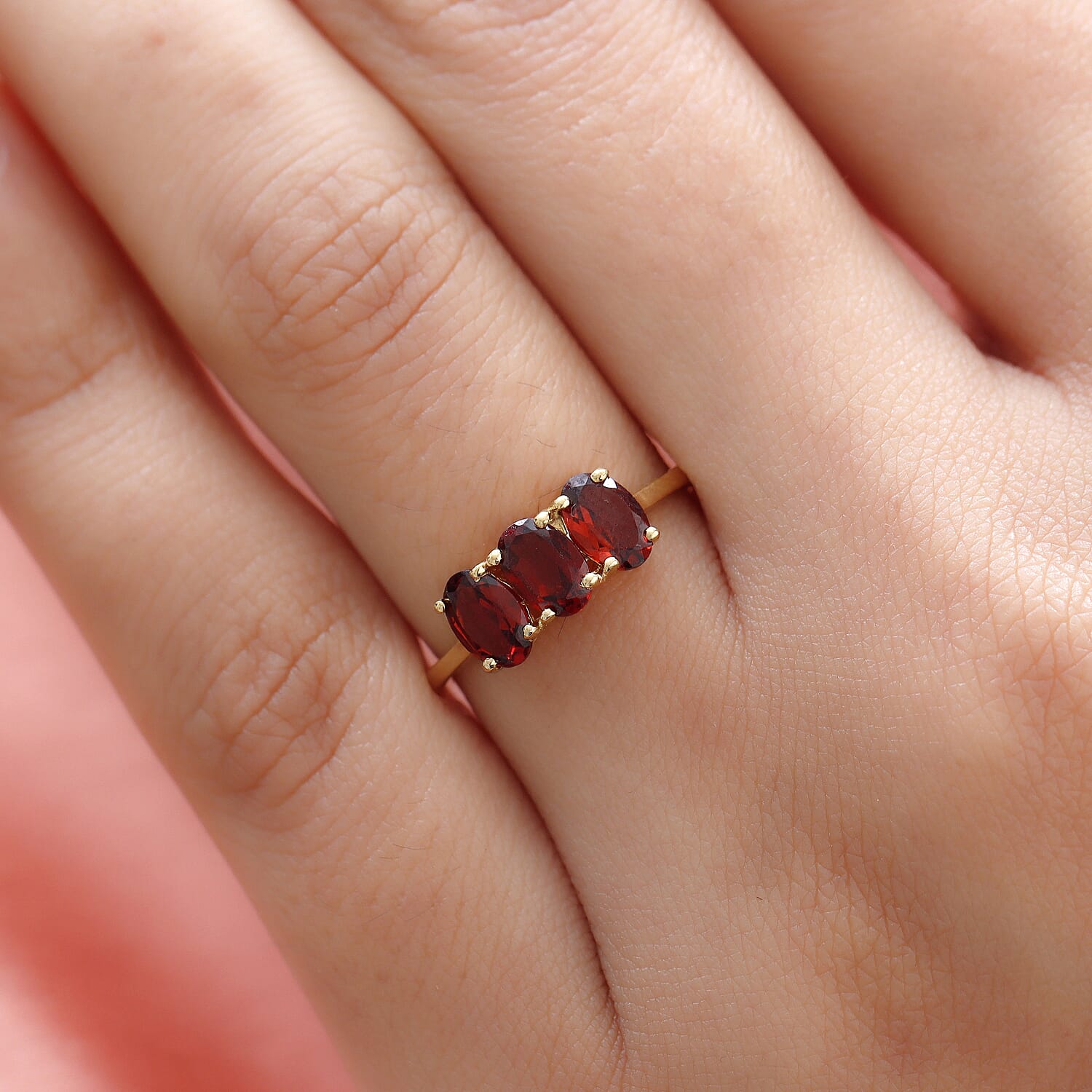 Trilogy Ring in Sterling Silver