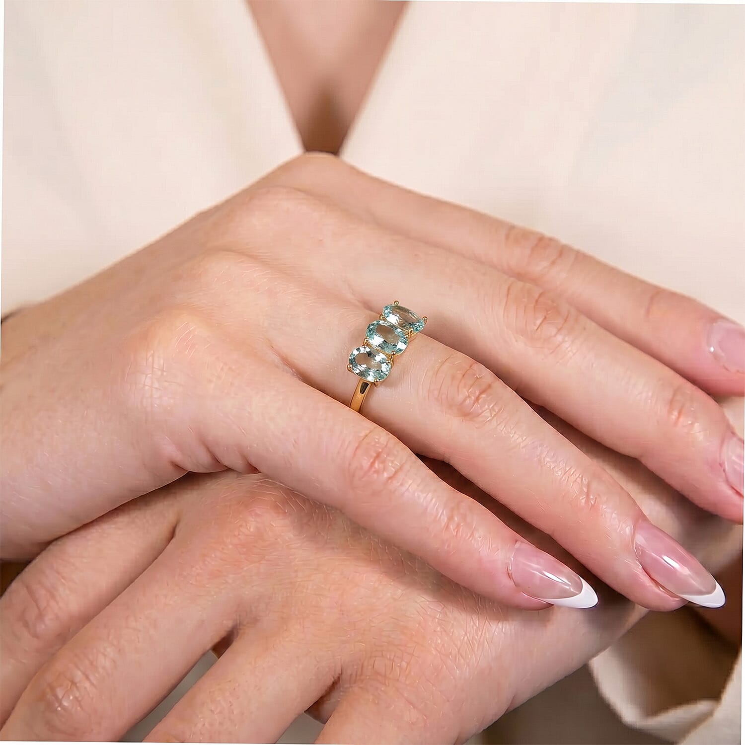 Trilogy Ring in Sterling Silver