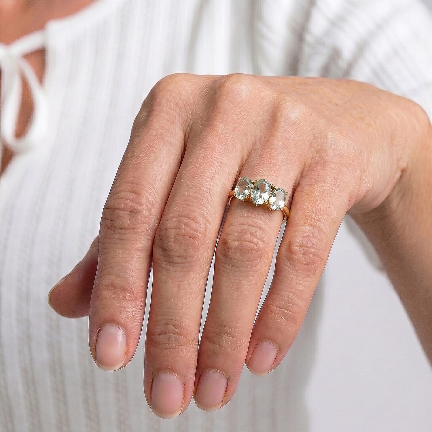 Trilogy Ring in Sterling Silver