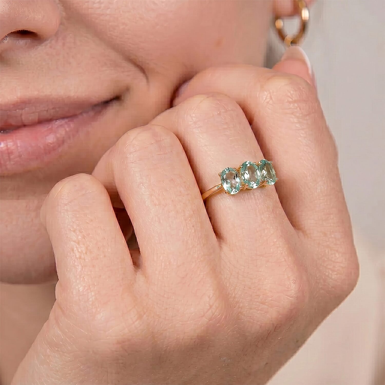 Trilogy Ring in Sterling Silver