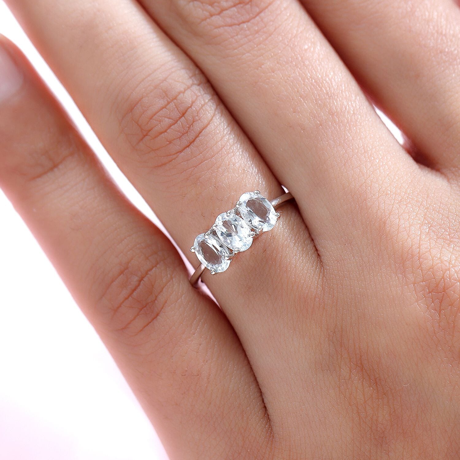 Trilogy Ring in Sterling Silver