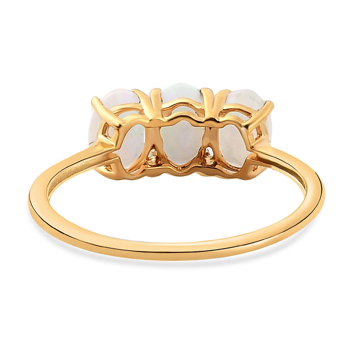 Trilogy Ring in Sterling Silver