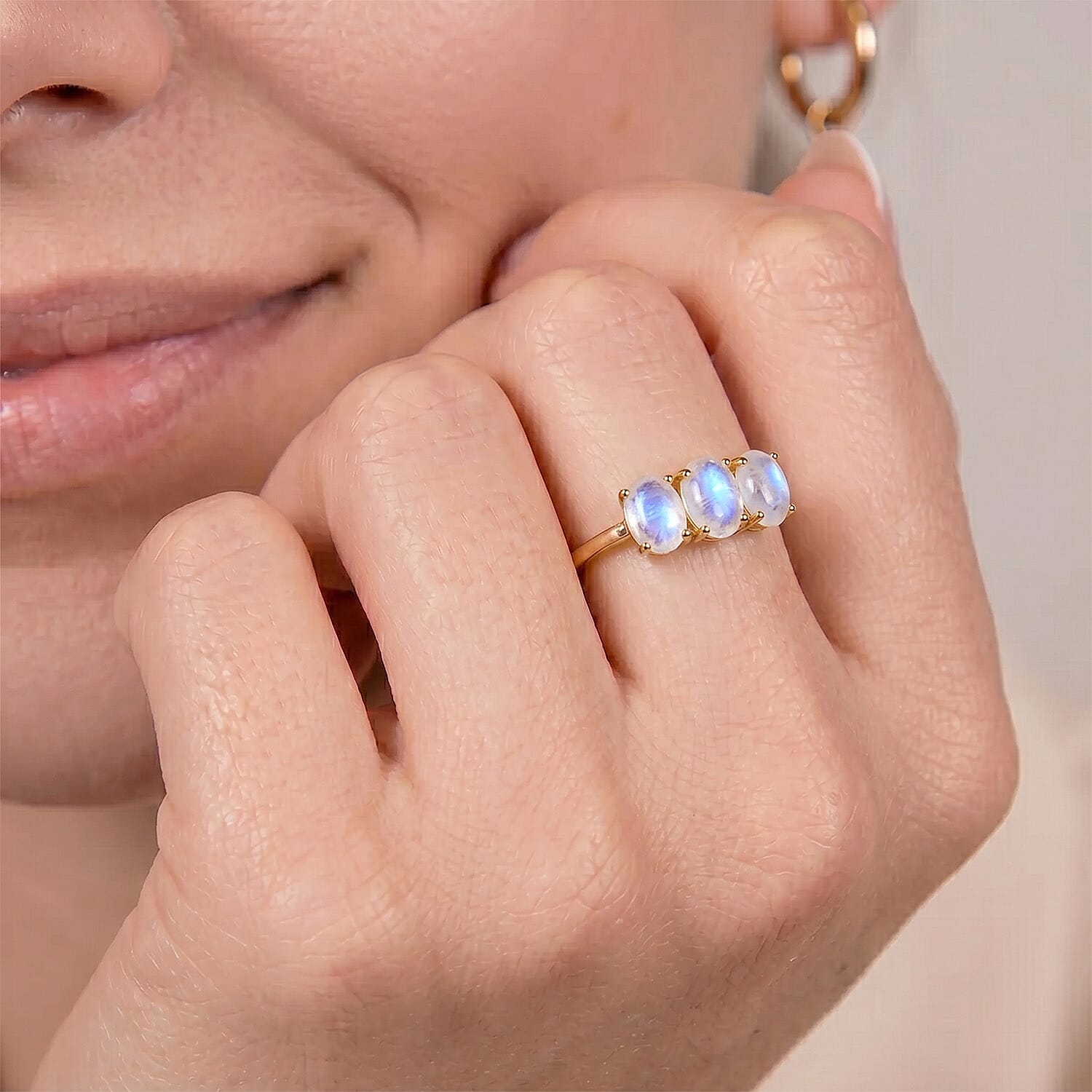 Trilogy Ring in Sterling Silver