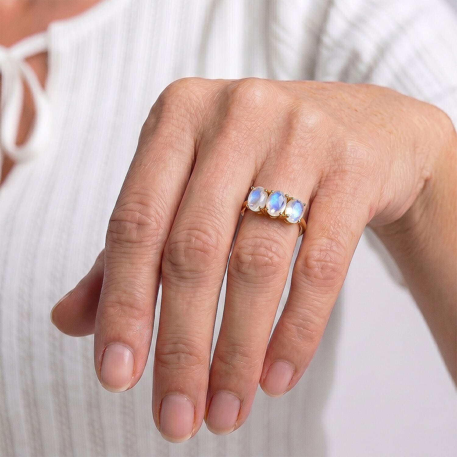 Trilogy Ring in Sterling Silver