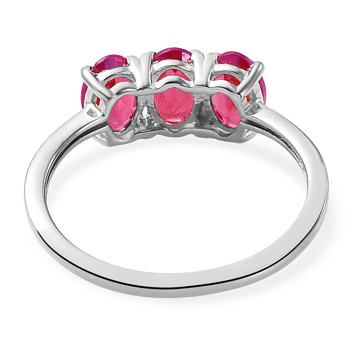 Trilogy Ring in Sterling Silver