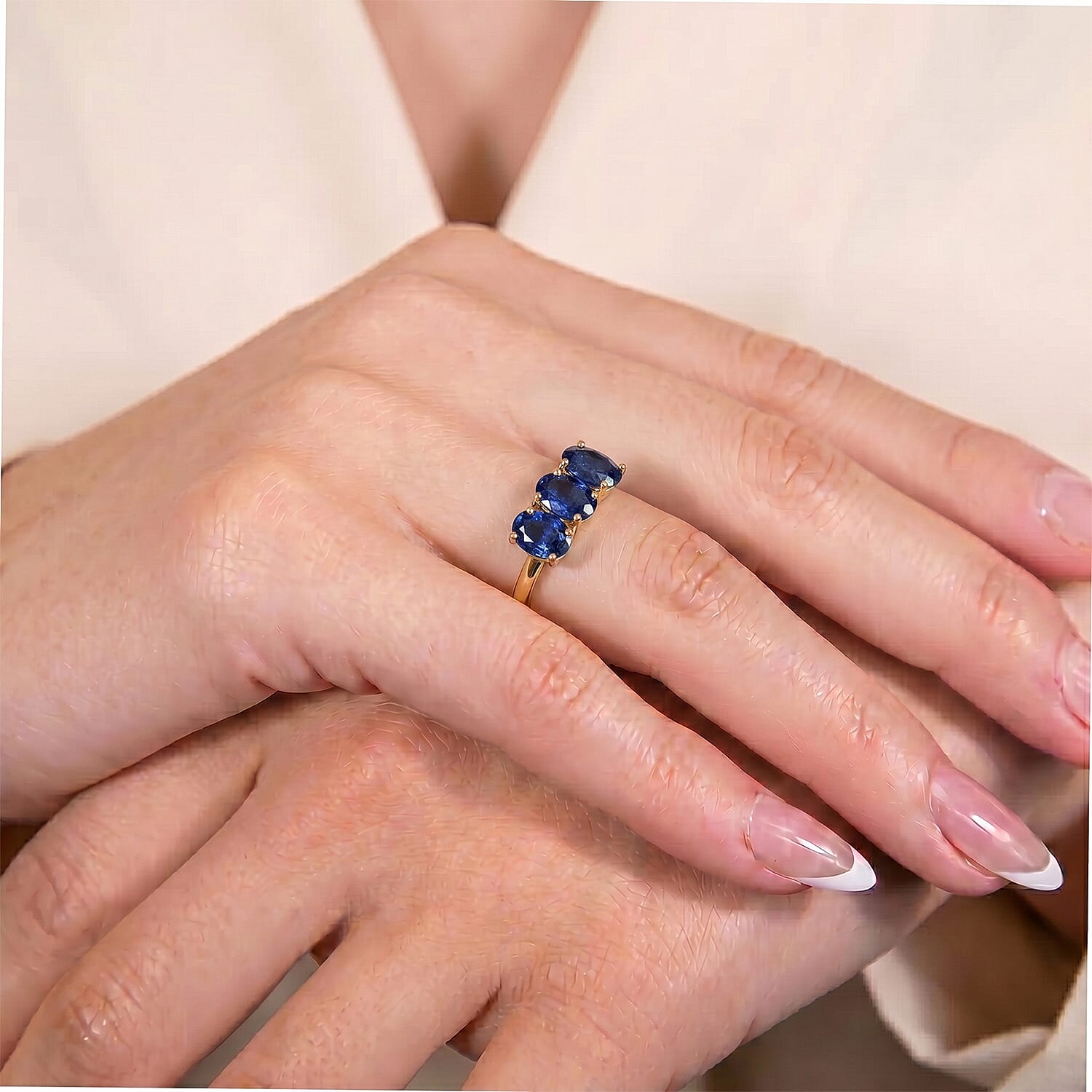 Trilogy Ring in Sterling Silver