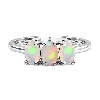 https://tjcuk.sirv.com/Products/74/4/7442462/Ethiopian-Welo-Opal-Trilogy-Ring-in-Platinum-Overlay-Sterling-Silver_7442462.jpg?w=342&h=342