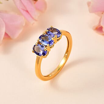 https://tjcuk.sirv.com/Products/74/4/7442511/Tanzanite-Trilogy-Ring-in-14K-Gold-Overlay-Sterling-Silver_7442511_1.jpg?w=342&h=342