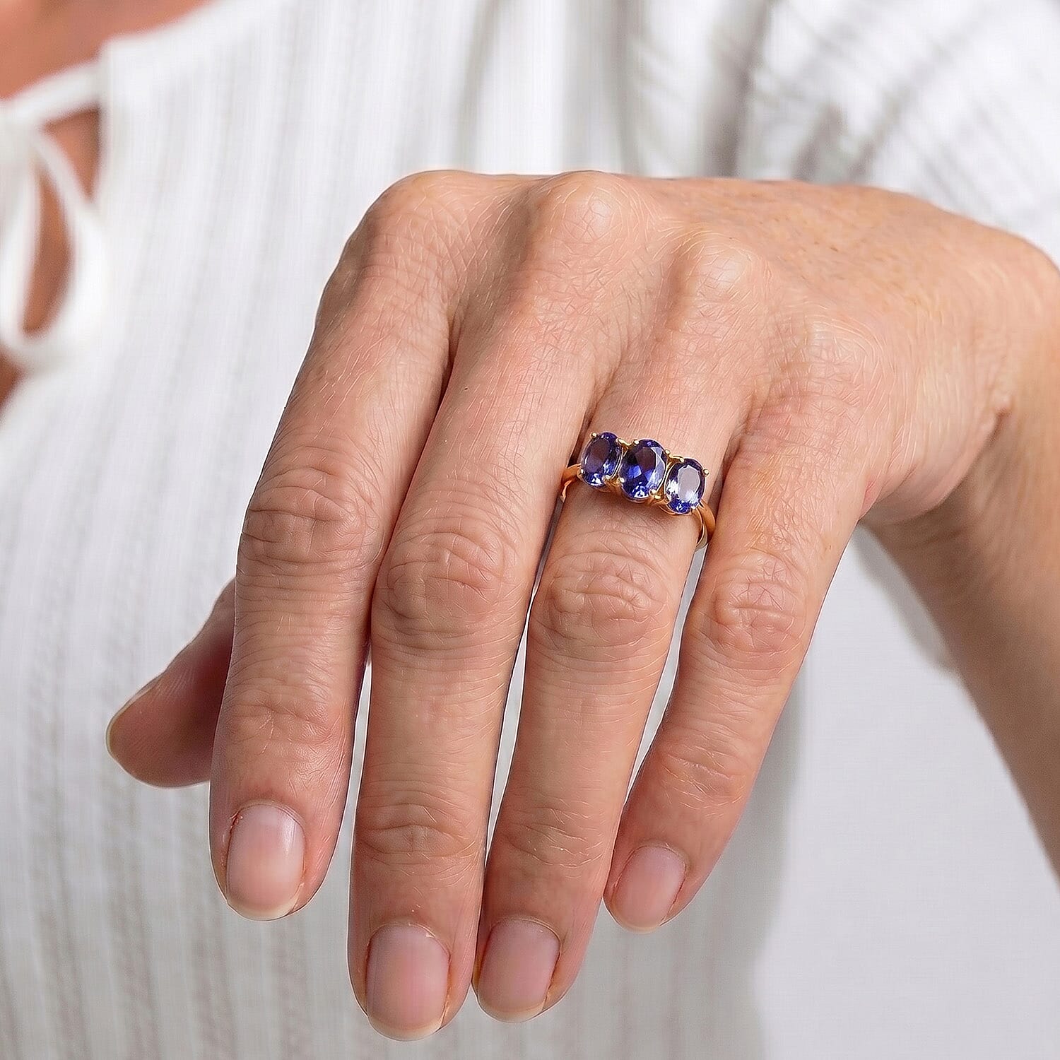 Trilogy Ring in Sterling Silver