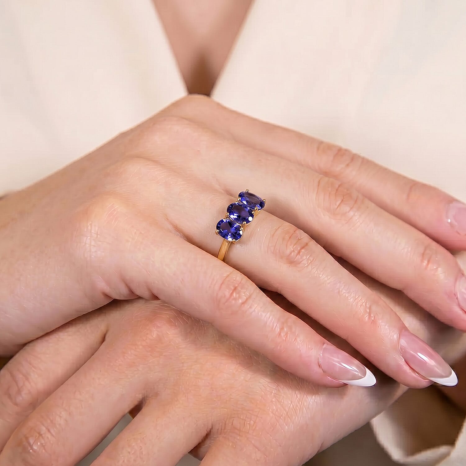 Trilogy Ring in Sterling Silver