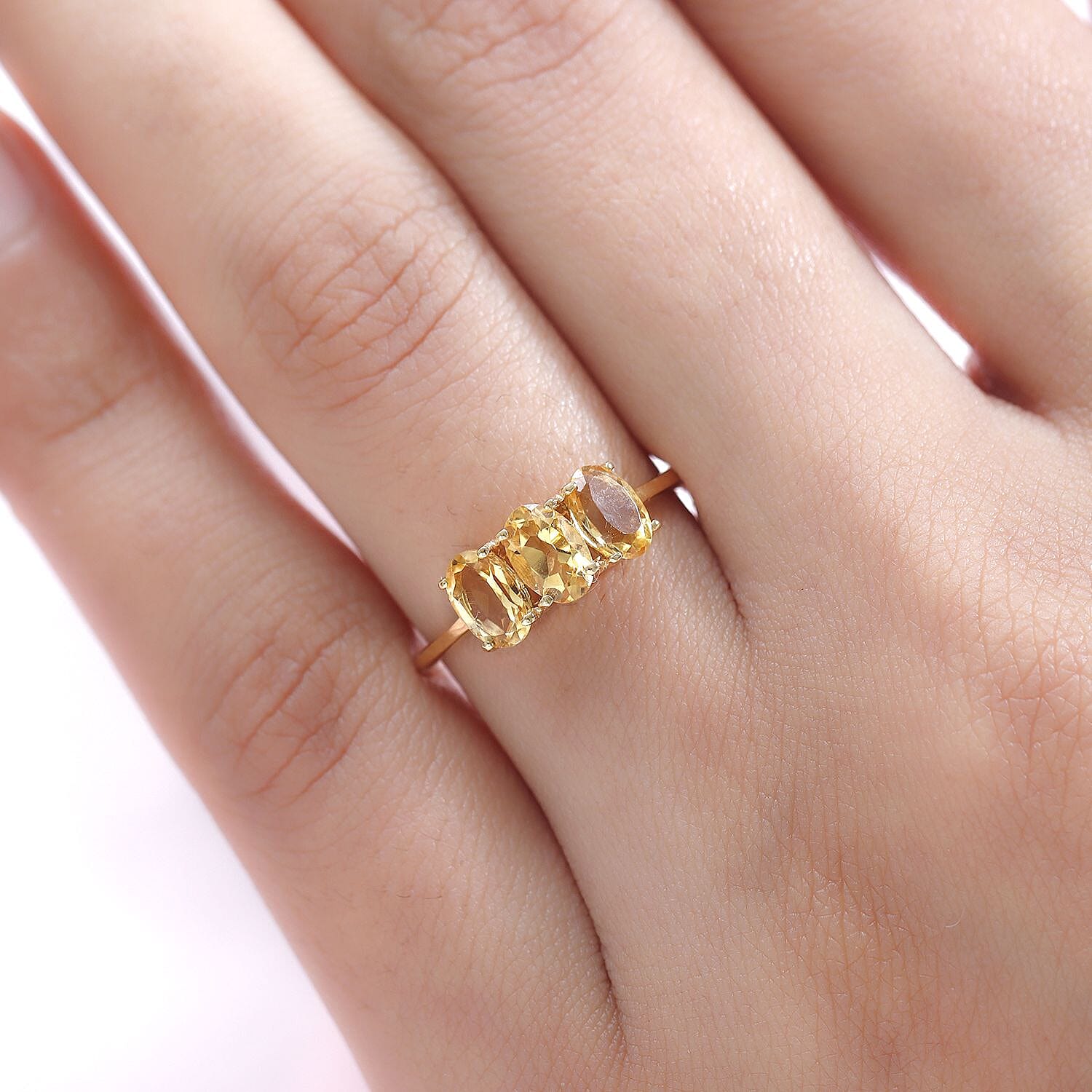 Trilogy Ring in Sterling Silver