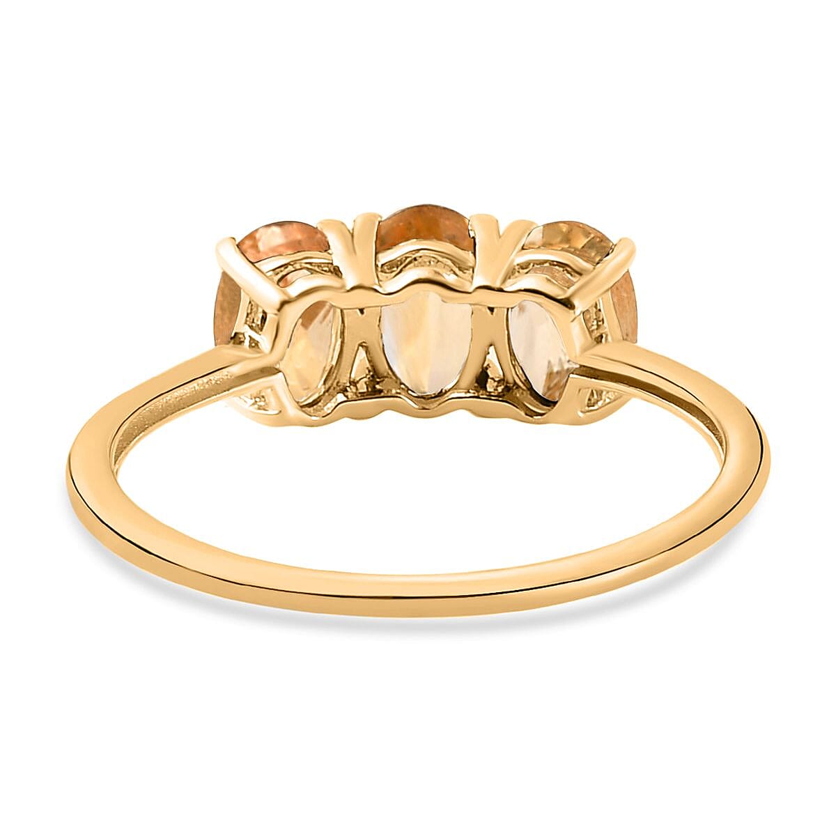 Trilogy Ring in Sterling Silver