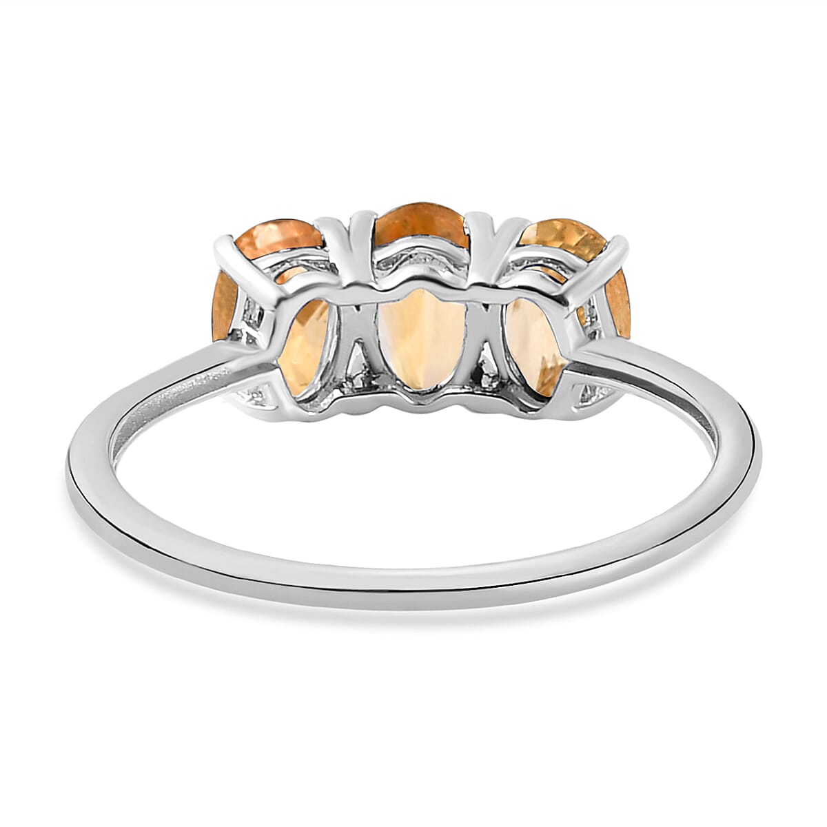 Trilogy Ring in Sterling Silver