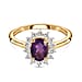 Princess Diana Inspired Halo Ring in Sterling Silver