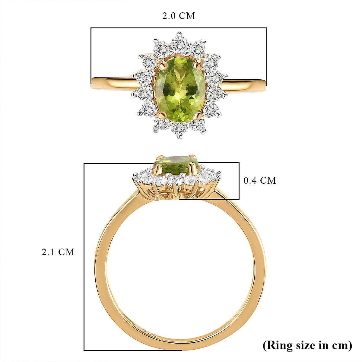 Princess Diana Inspired Halo Ring in Sterling Silver Princess Diana Inspired Halo Ring in Sterling Silver
