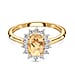 Princess Diana Inspired Halo Ring in Sterling Silver