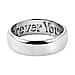 I Love You Engraved Band Ring in Sterling Silver