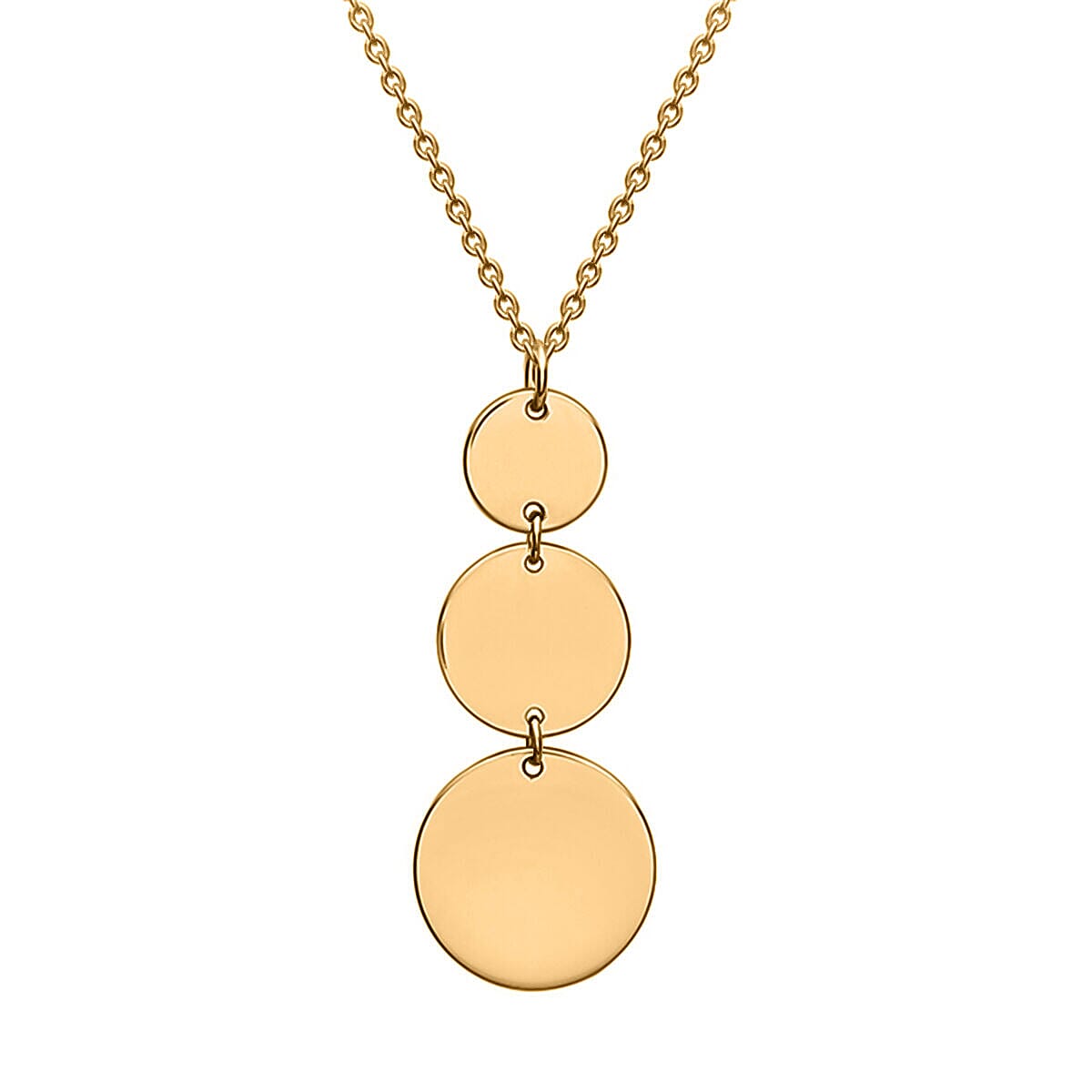 9K Yellow Gold  NecklaceE (Size - 17),  Gold Wt. 2.3 Gms