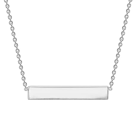 9K White Gold  NecklaceE (Size - 17),  Gold Wt. 1.7 Gms