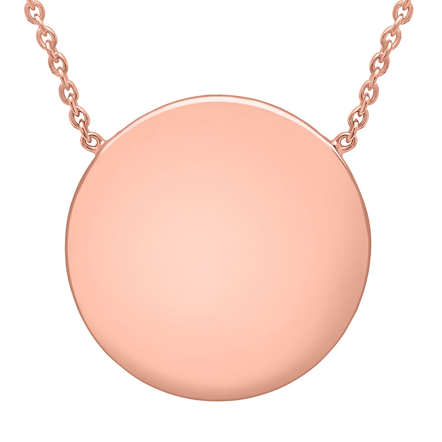 9K Rose Gold  NecklaceE (Size - 17),  Gold Wt. 2.8 Gms