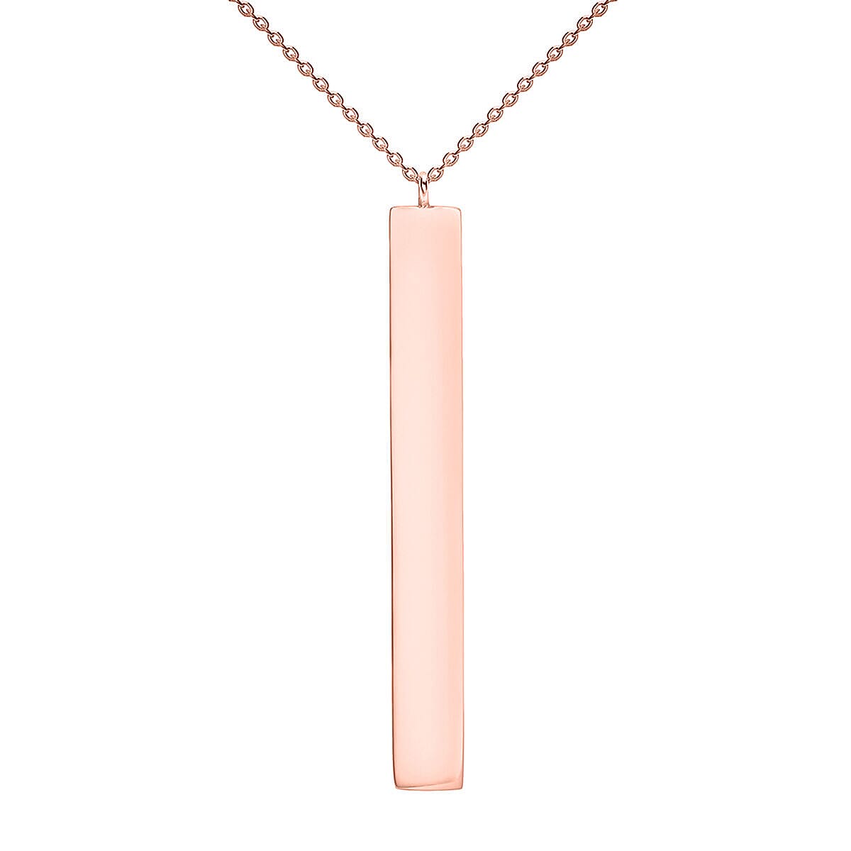 9K Rose Gold  NecklaceE (Size - 17),  Gold Wt. 2.6 Gms