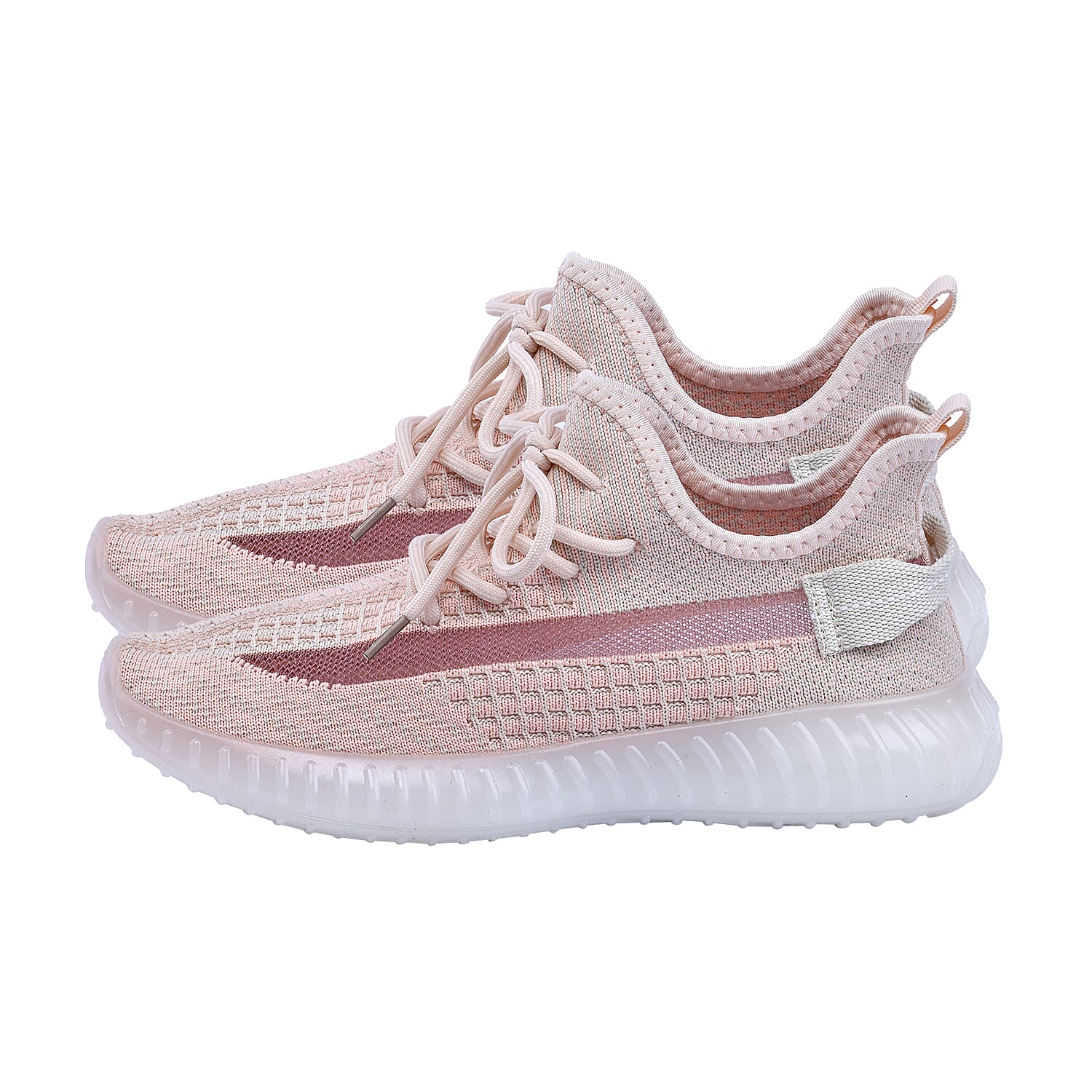 LA MAREY Lace-Up Trainers - Black & Grey