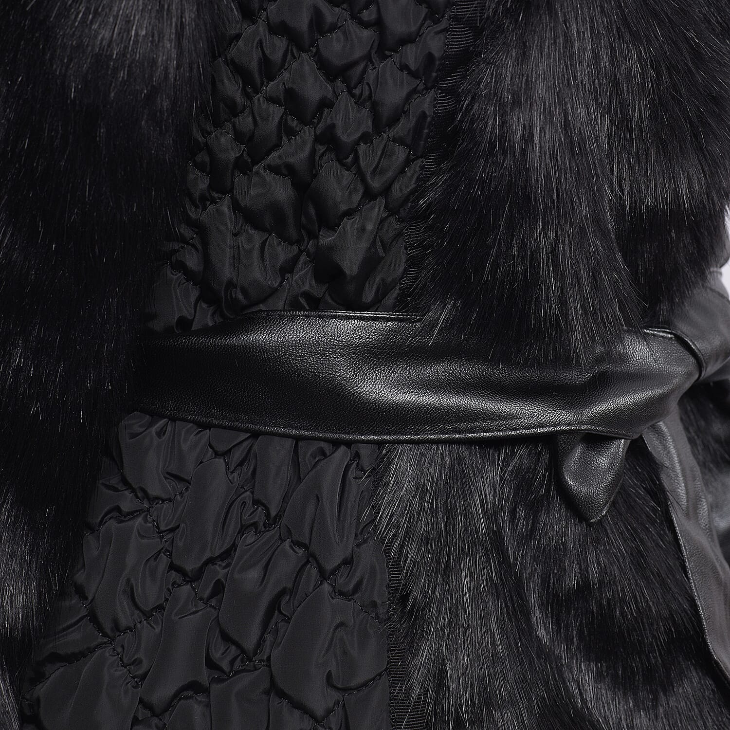 19V69 ITALIA by Alessandro Versace Soft Jacket with Ribbon (Size L-XL) - Black