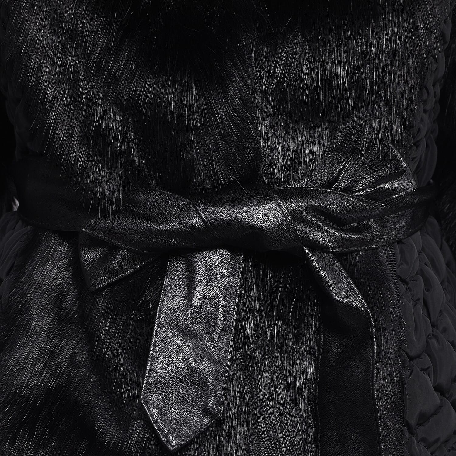 19V69 ITALIA by Alessandro Versace Soft Jacket with Ribbon (Size L-XL) - Black