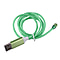 3 in 1 Magnetic Charging Cable with 3 Connectors (For Phones Only) - Green