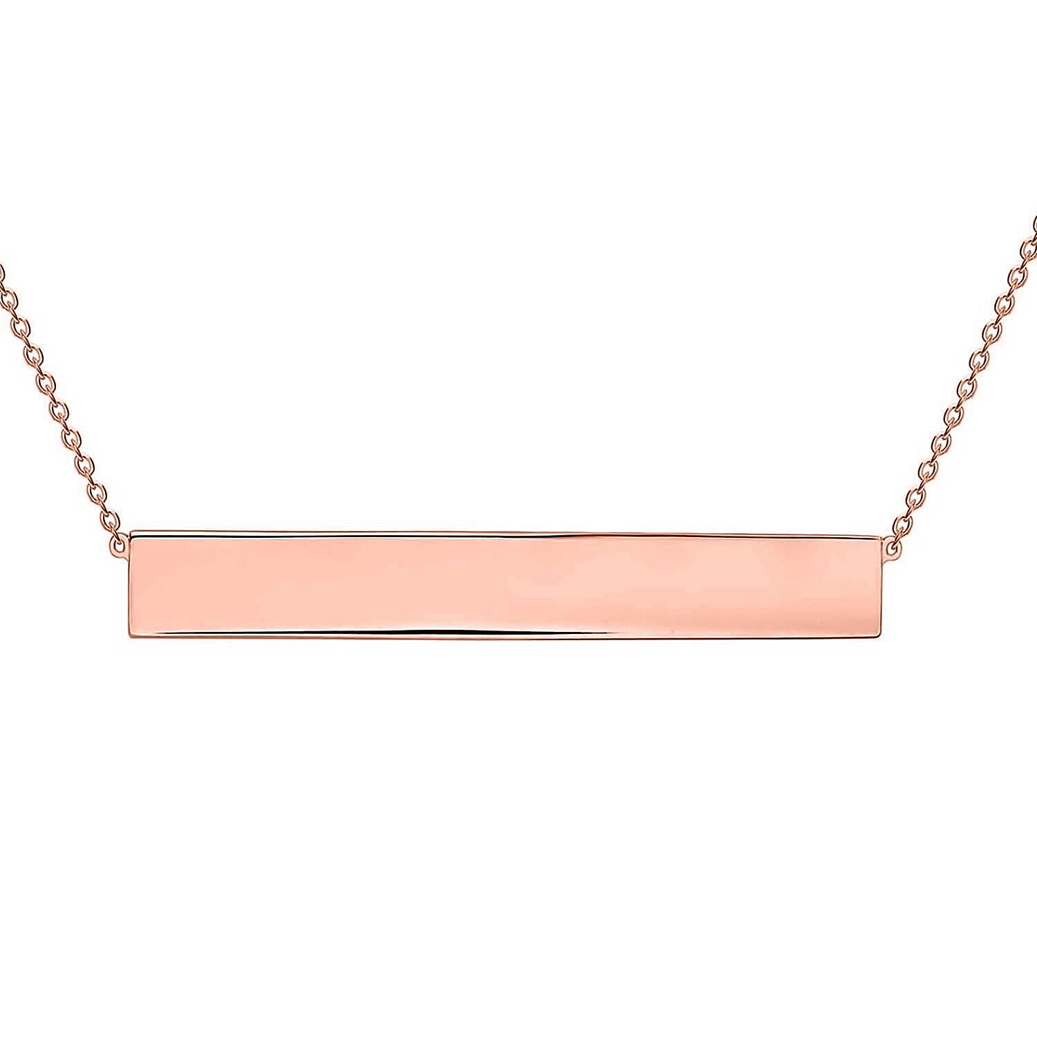 9K Rose Gold  NecklaceE (Size - 17),  Gold Wt. 2.5 Gms