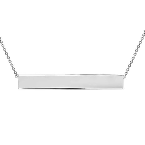 9K White Gold  NecklaceE (Size - 17),  Gold Wt. 2.5 Gms