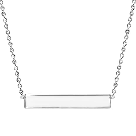 Sterling Silver NecklaceE (Size - 17)