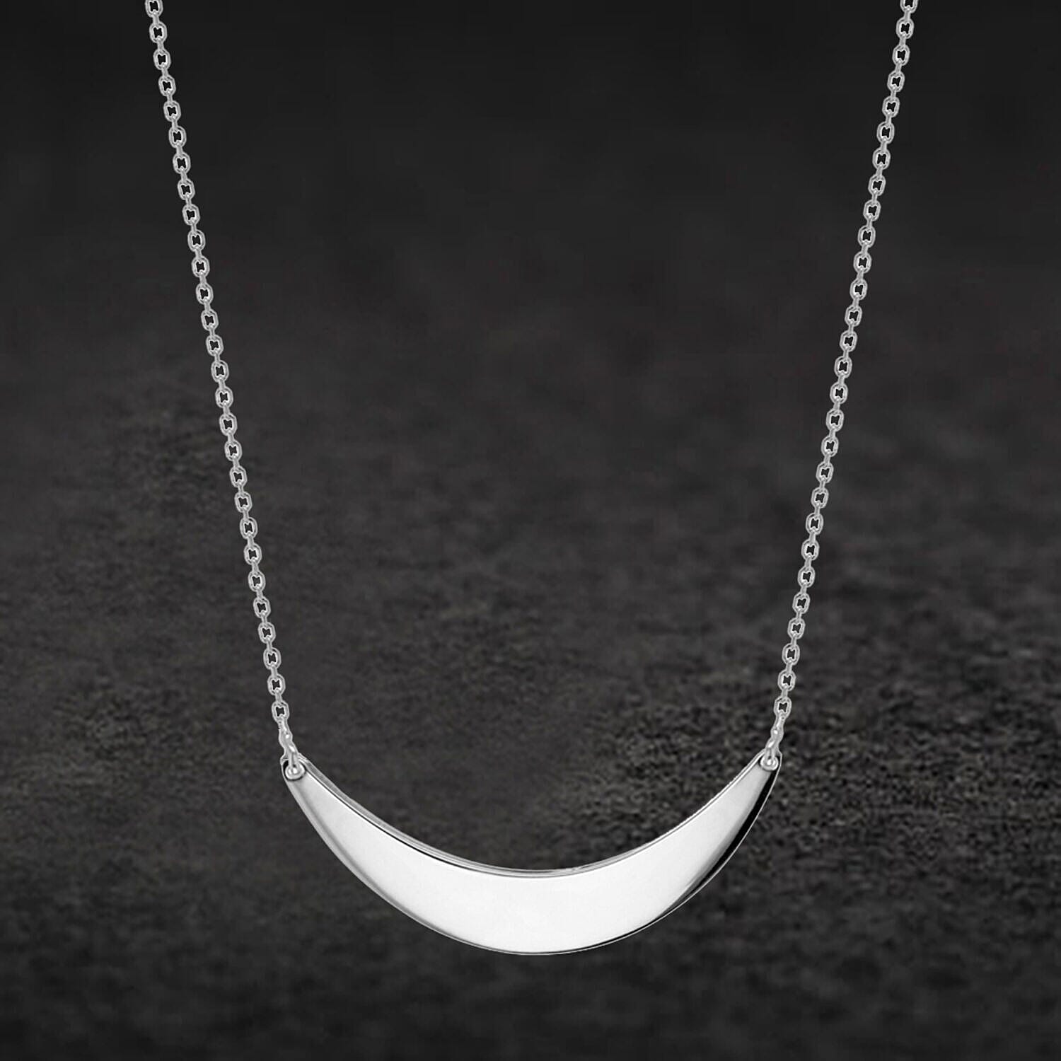 Sterling Silver NecklaceE (Size - 17),  Silver Wt. 5.4 Gms