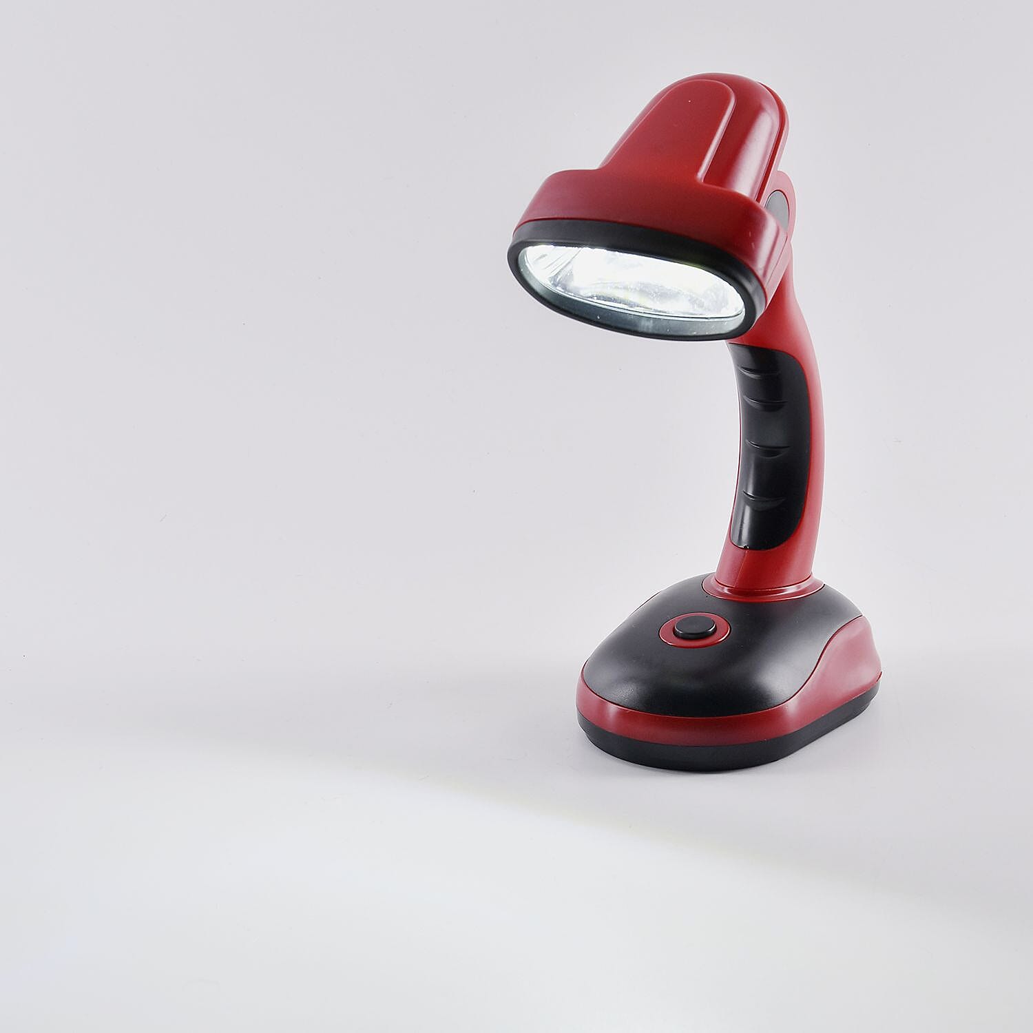 Homesmart Table Lamp (Size 20x11x8 cm) 3x AA Batteries (Not Inc.) - Red & Black