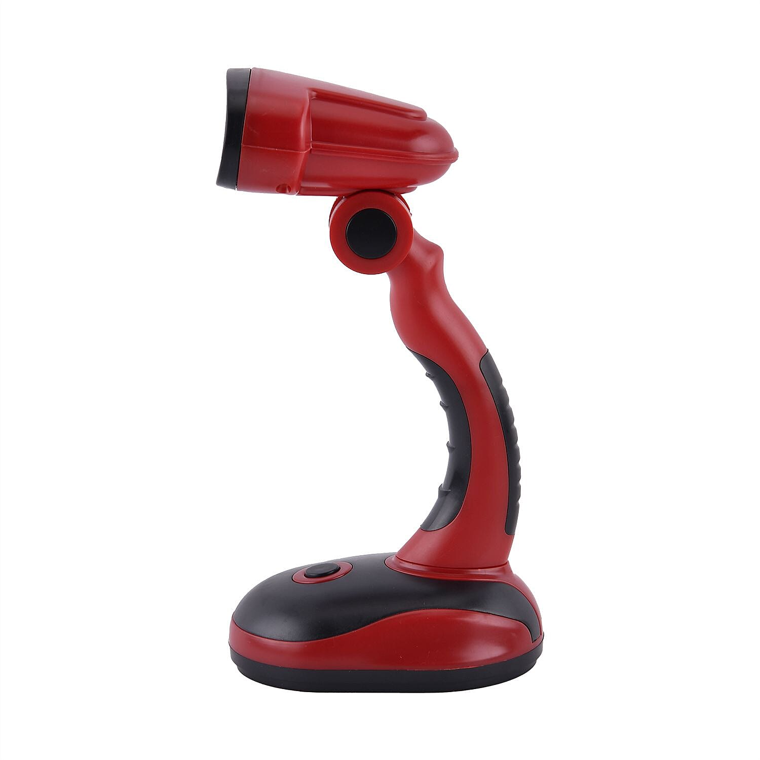 Homesmart Table Lamp (Size 20x11x8 cm) 3x AA Batteries (Not Inc.) - Red - Black