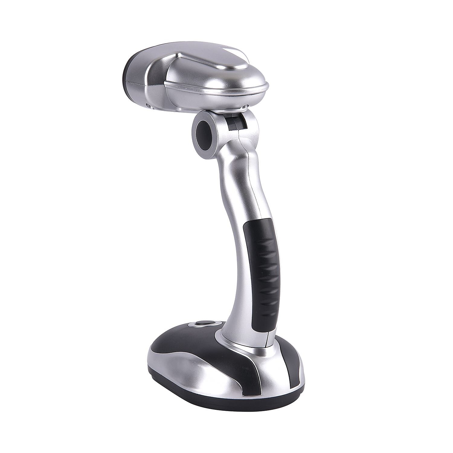 Homesmart Table Lamp (Size 20x11x8 cm) 3xAA Batteries (Not Inc.) - Silver - Black