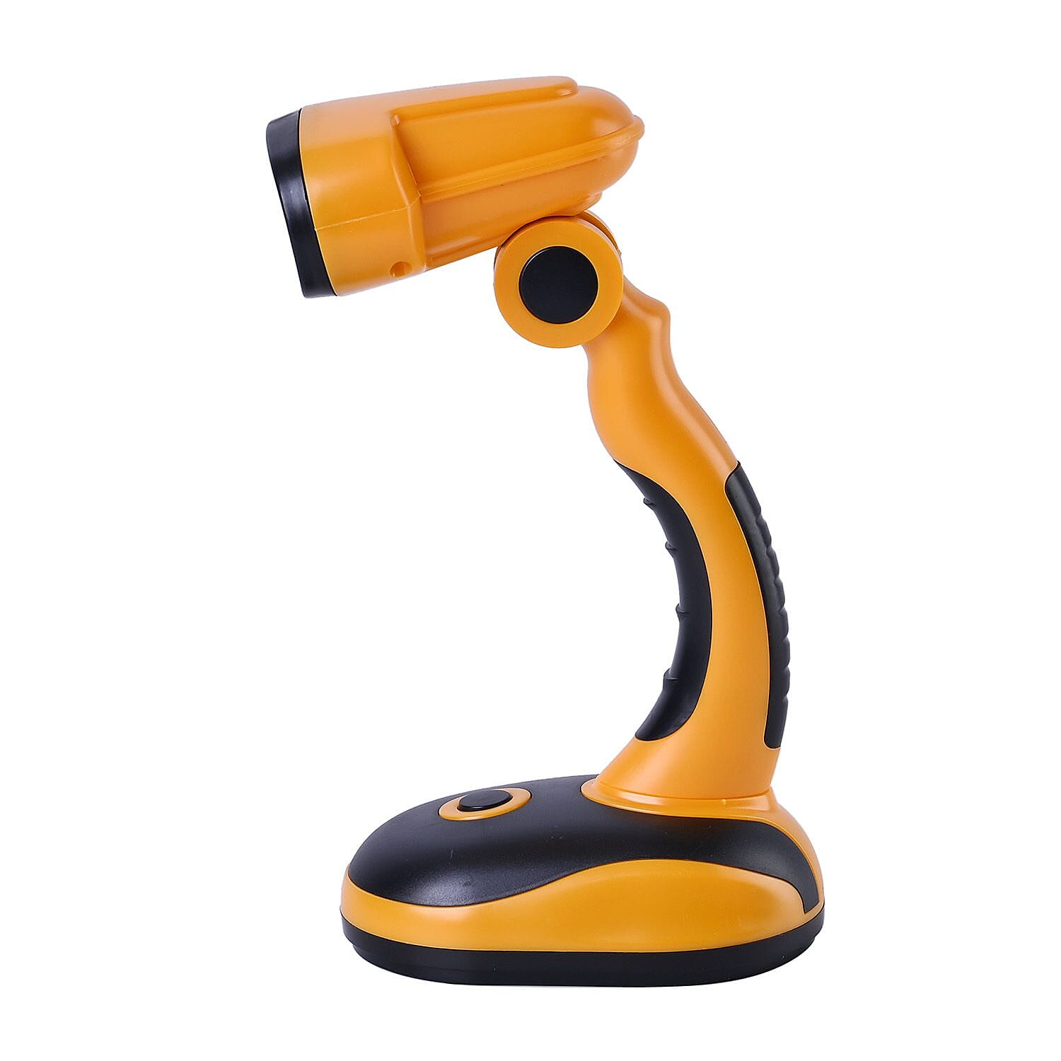 Homesmart Table Lamp (Size 20x11x8 cm) 3xAA Batteries (Not Inc.) - Yellow - Black