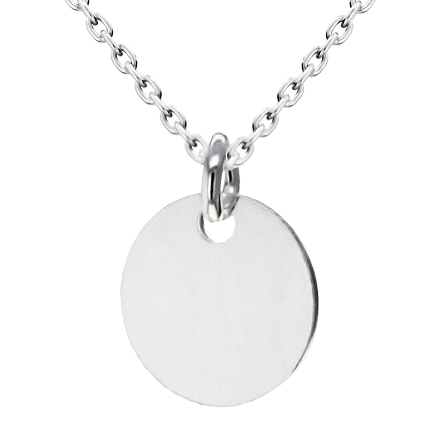 Sterling Silver NecklaceE (Size - 18)