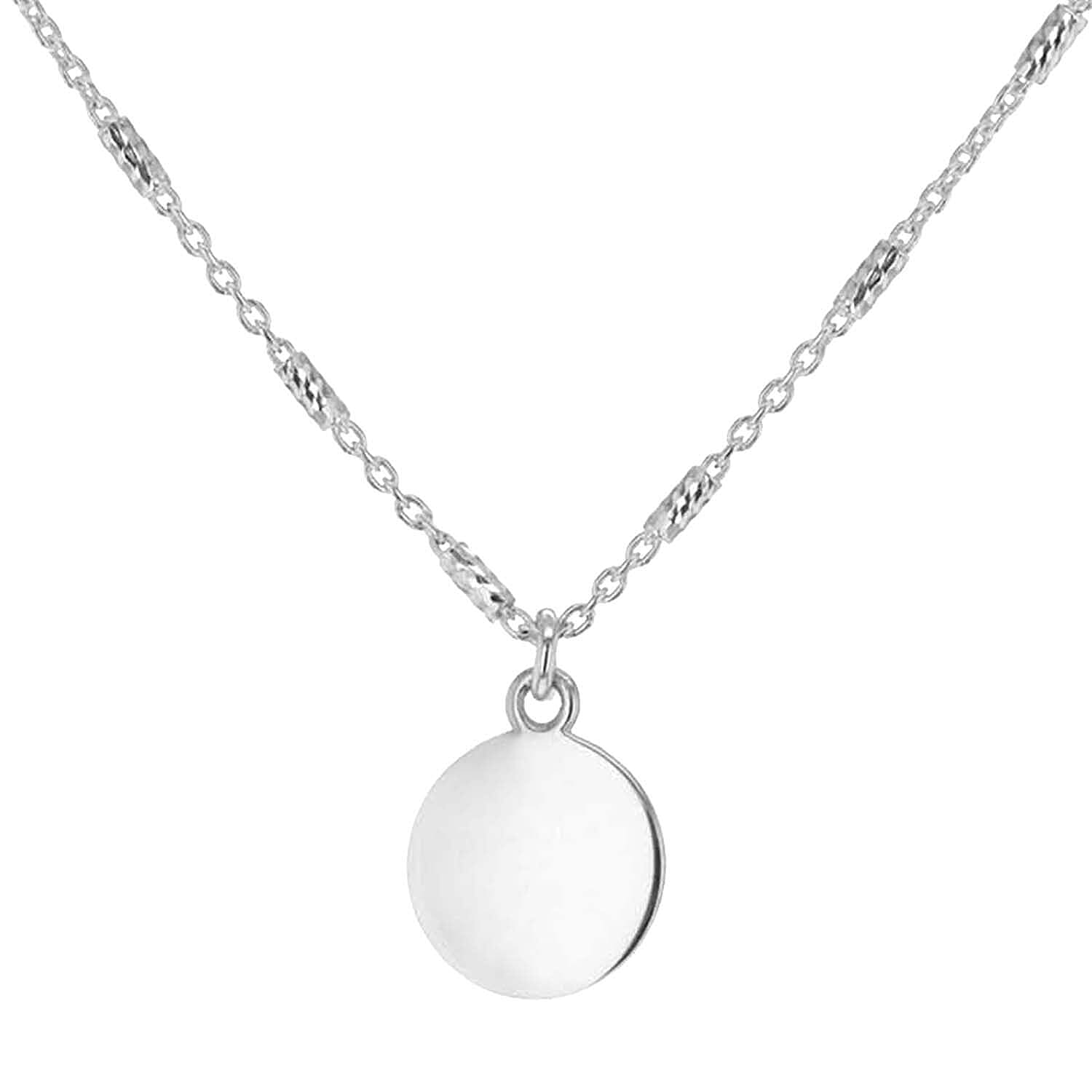 Sterling Silver NecklaceE (Size - 16)