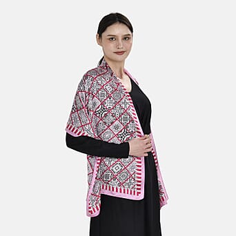 https://tjcuk.sirv.com/Products/74/5/7457091/La-Marey-100-Silk-Artisan-Printed-Scarf-Size-170x52-cm-Pink_7457091_2.jpg?w=342&h=342