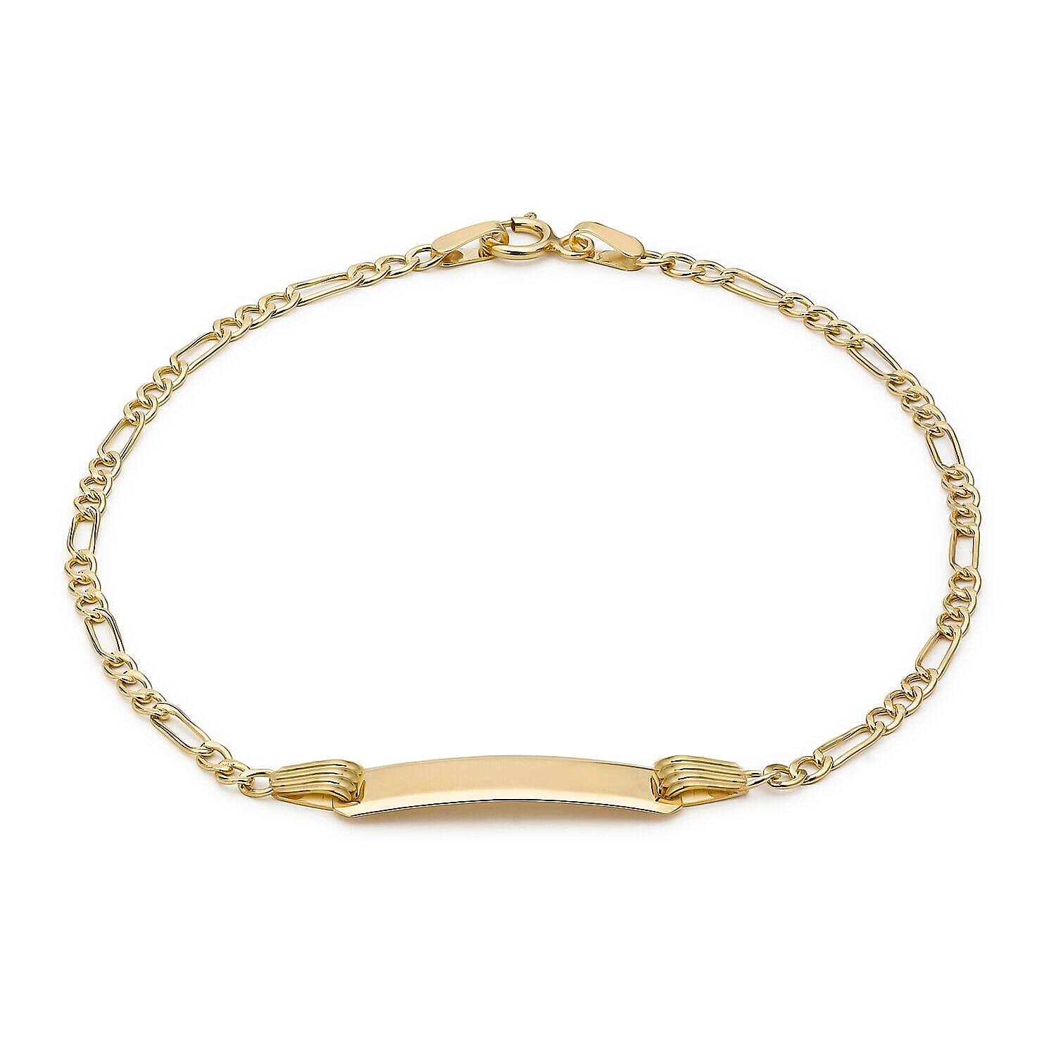 9K Yellow Gold  Bracelet (Size - 6),  Gold Wt. 1.4 Gms