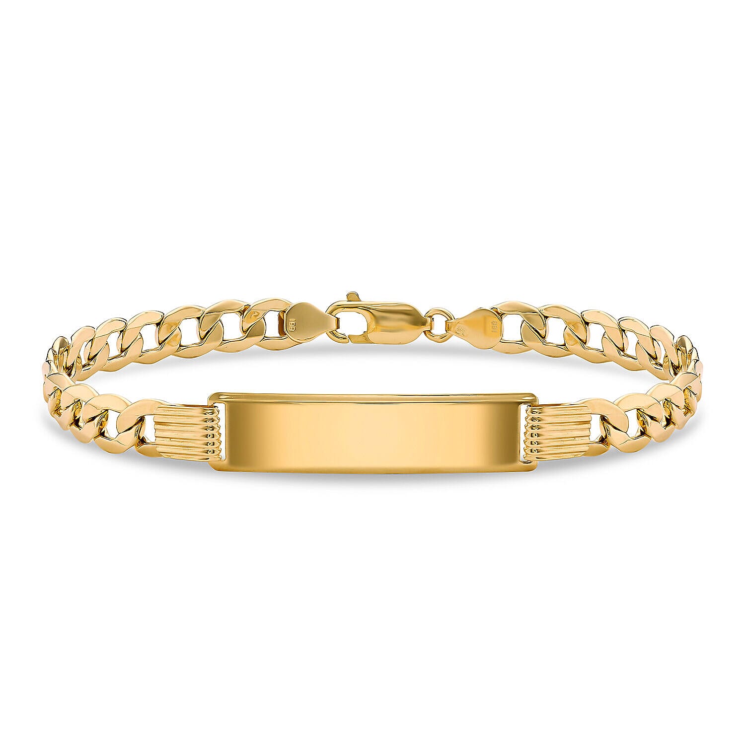 9K Yellow Gold  Bracelet (Size - 8.5),  Gold Wt. 6.3 Gms