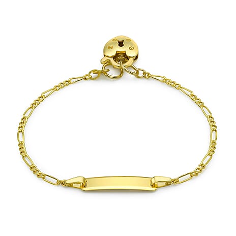 9K Yellow Gold  Bracelet (Size - 6),  Gold Wt. 2.4 Gms