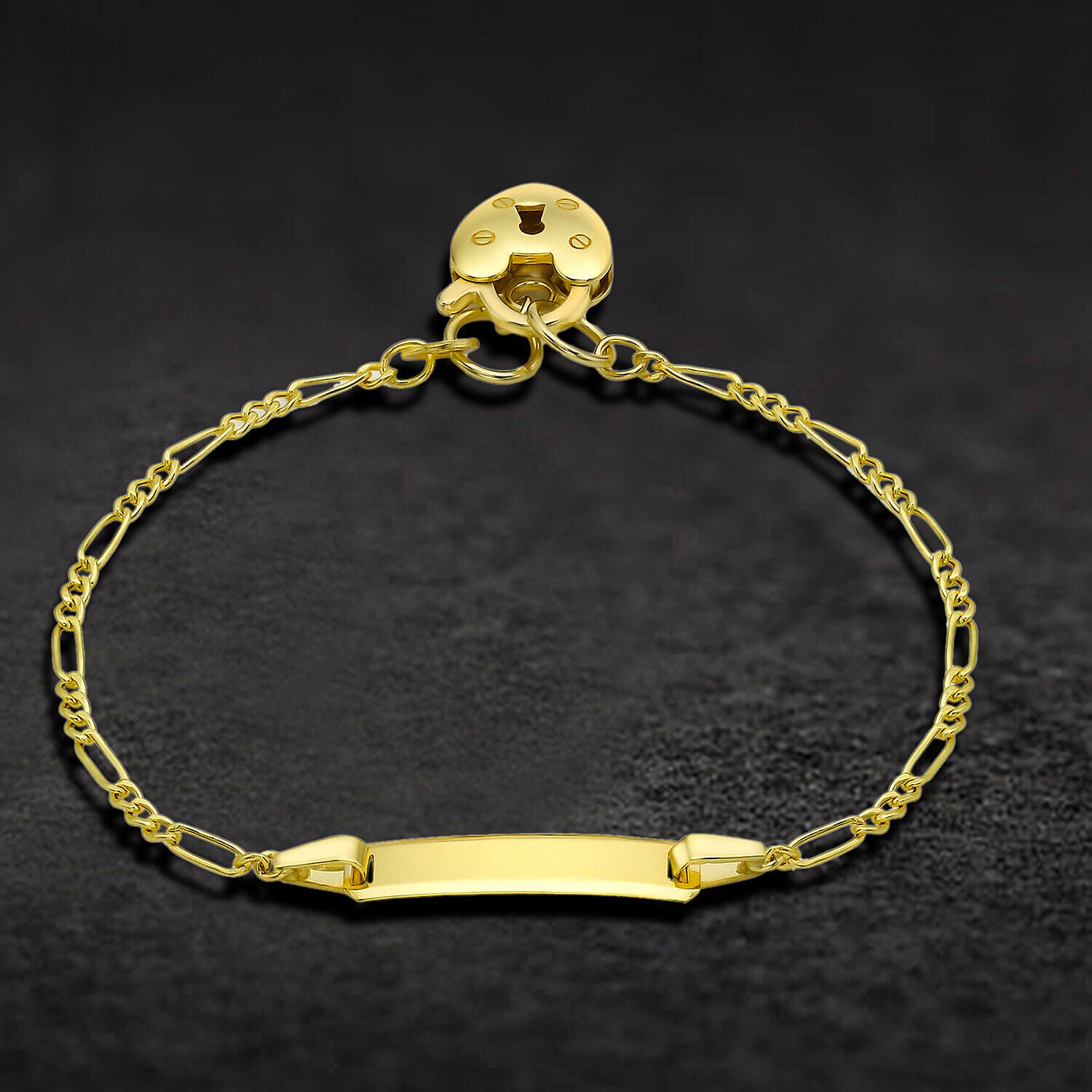 9K Yellow Gold  Bracelet (Size - 6),  Gold Wt. 2.4 Gms