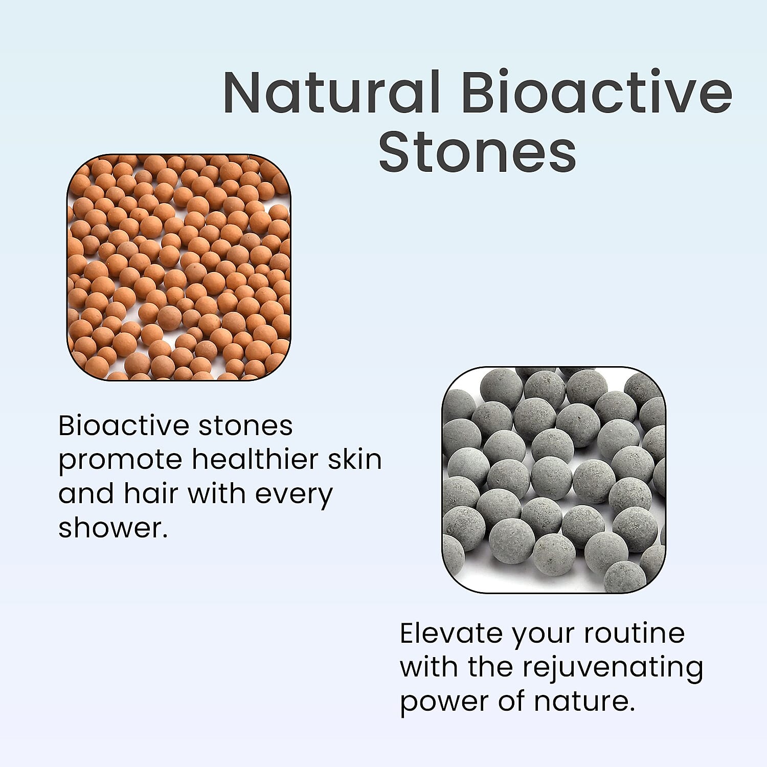 Ionic Shower For Bathroom with 3 Different Modes (Rainfall, Jetting - Massage)