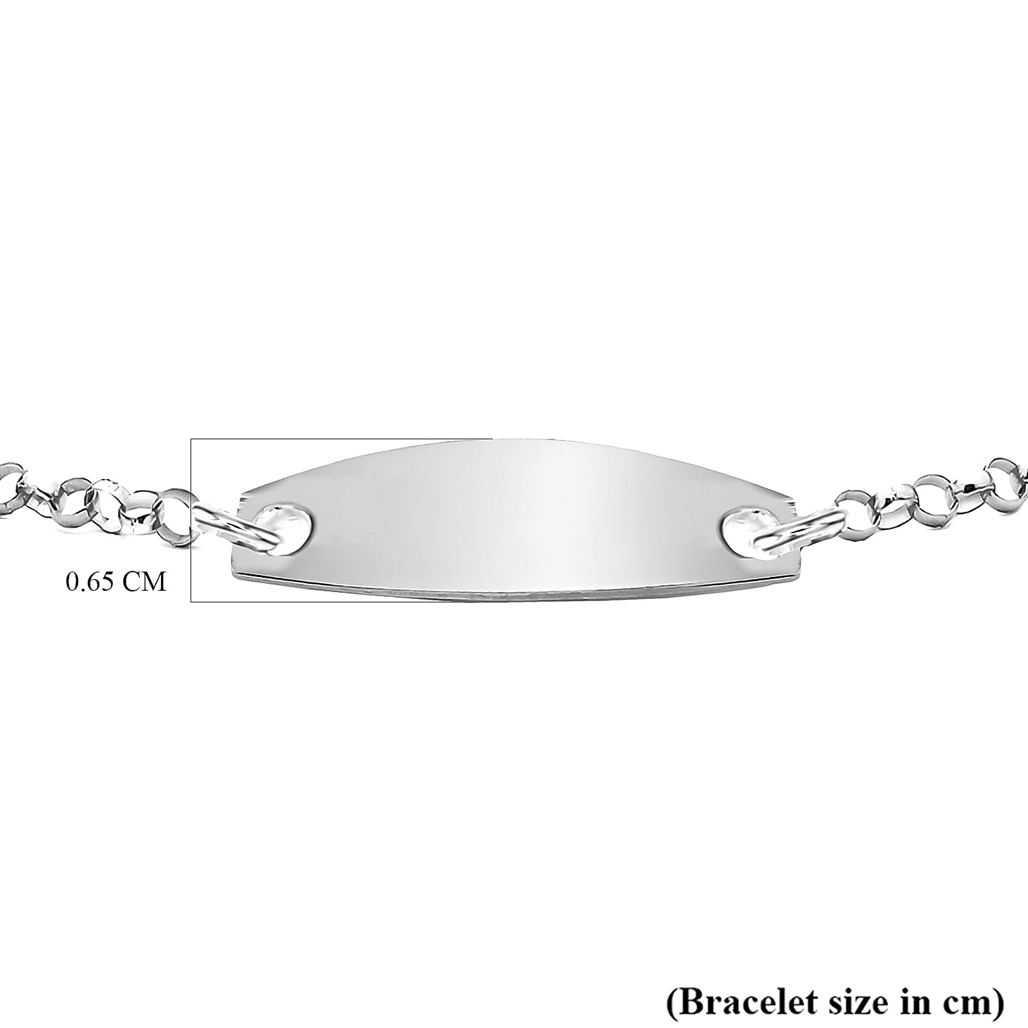 Sterling Silver Bracelet (Size - 6.5)