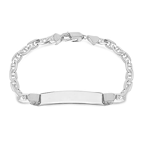 Sterling Silver Bracelet (Size - 7.5),  Silver Wt. 10.2 Gms
