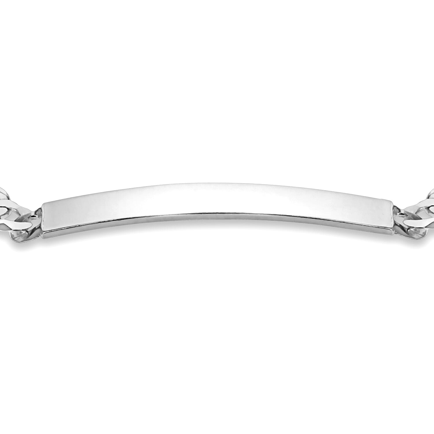 Sterling Silver Bracelet (Size - 7.5),  Silver Wt. 6.4 Gms
