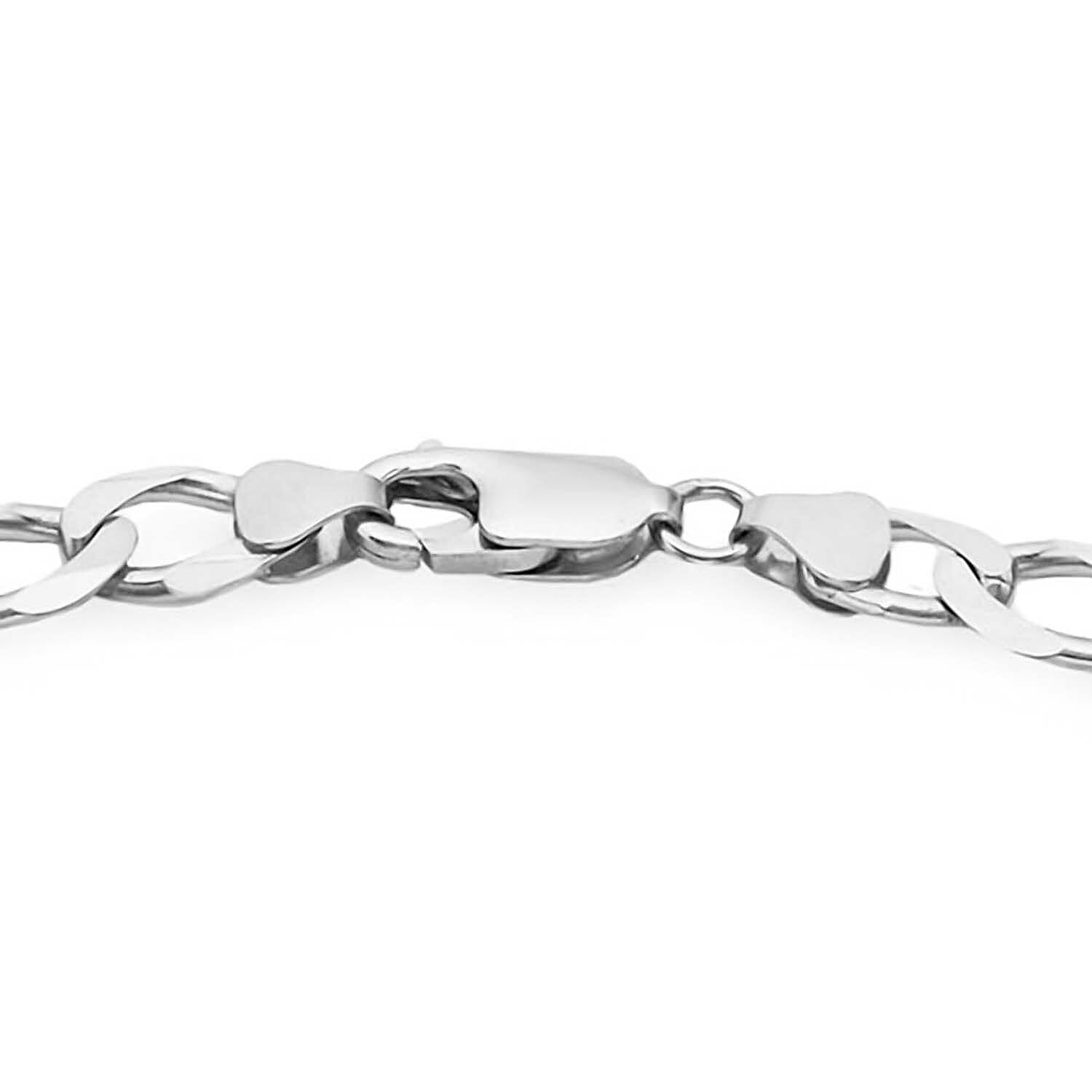 Sterling Silver Bracelet (Size - 8.5),  Silver Wt. 19.2 Gms